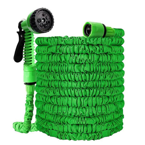 Expandable & Flexible Garden Water Hose w Spray Nozzle 25, 50,